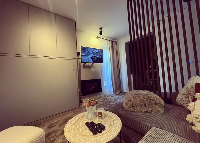 Ski, Cocoa & Novel Bjelasnica, Garage & Lejlighed *