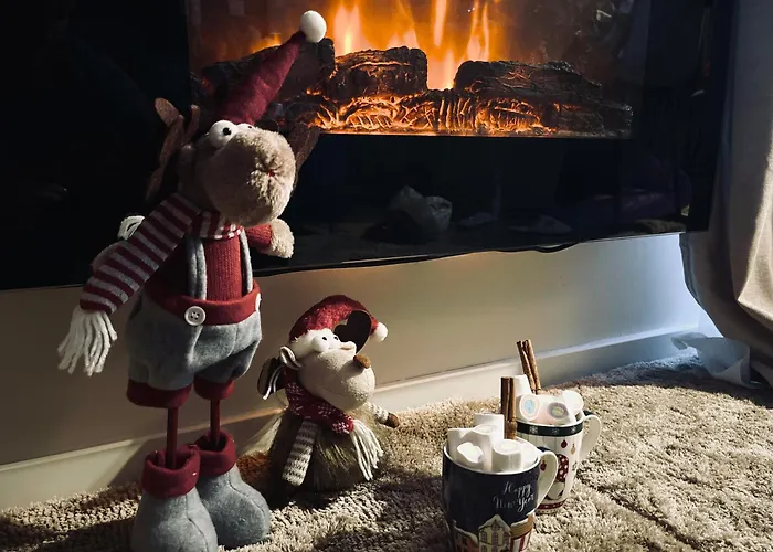 Ski, Cocoa & Novel Bjelasnica, Garage & Lejlighed